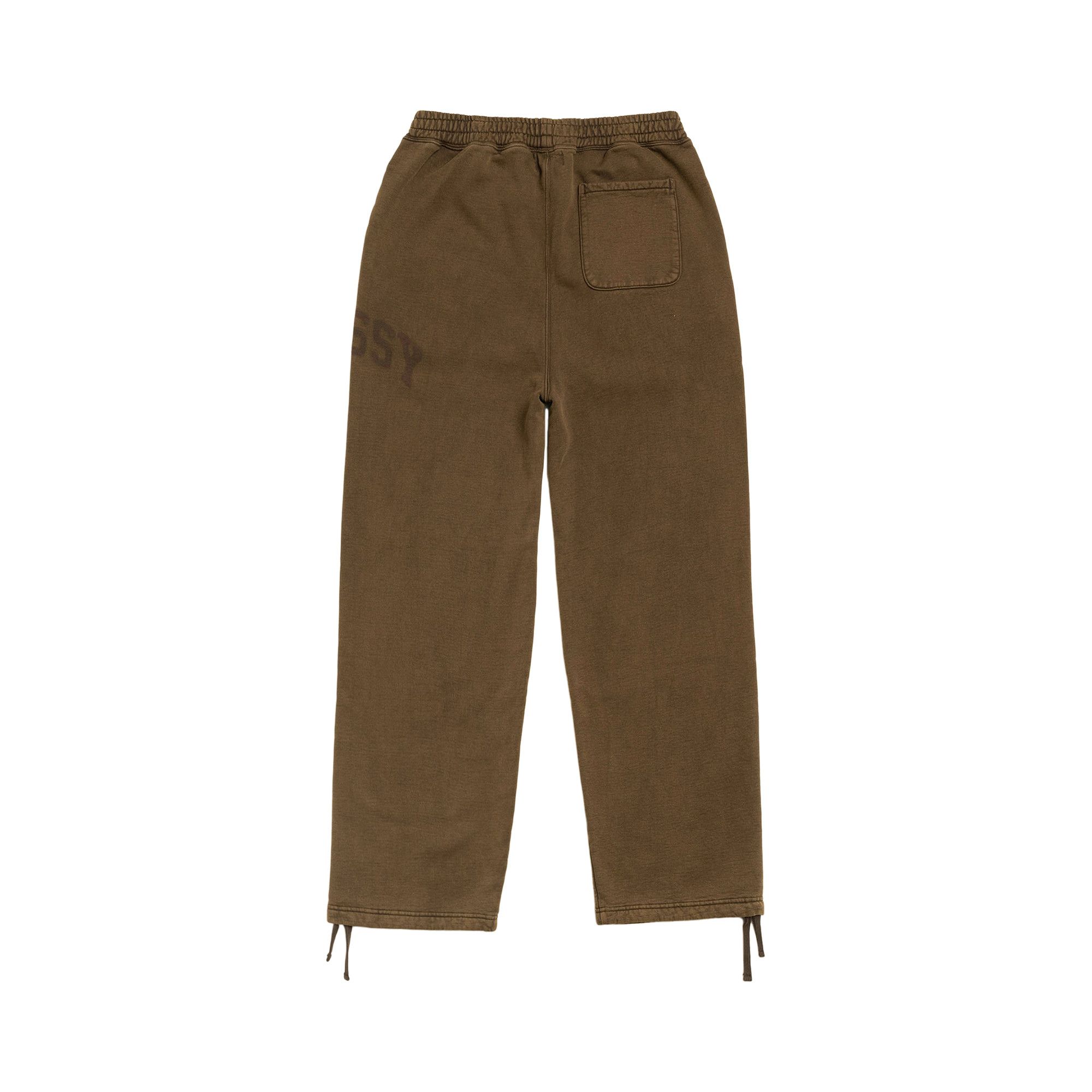Buy Stussy Faded Graphic Fleece Pant 'Olive' - 116667 OLIV | GOAT