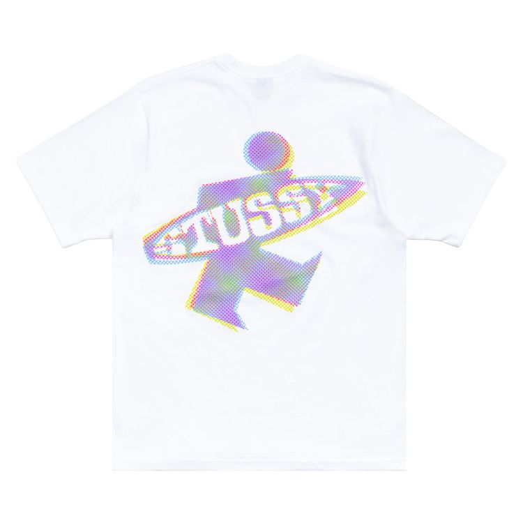 Stussy Dot Surf T Shirt White