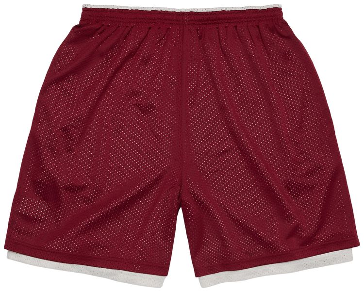 Denim Tears Dt Sport Double Layer Mesh Short Red