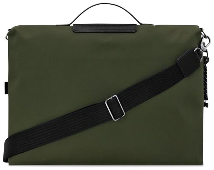 Longchamp Le Pliage Energy Briefcase Khaki
