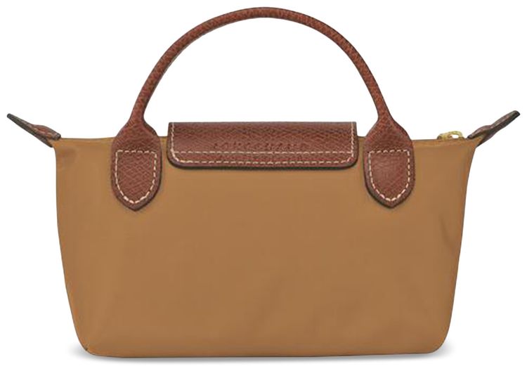 Longchamp Le Pliage Original Pouch With Handle Fawn