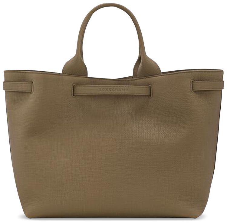 Longchamp Le Smart L Tote Bag Olive