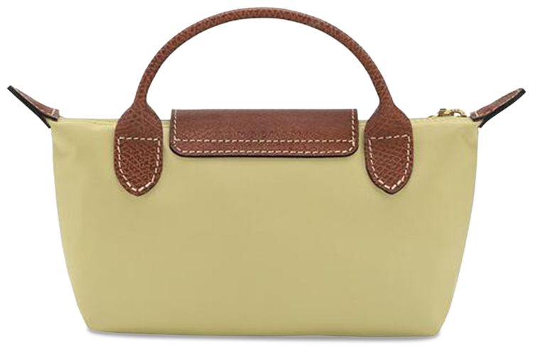 Longchamp Le Pliage Original Pouch With Handle Pistachio