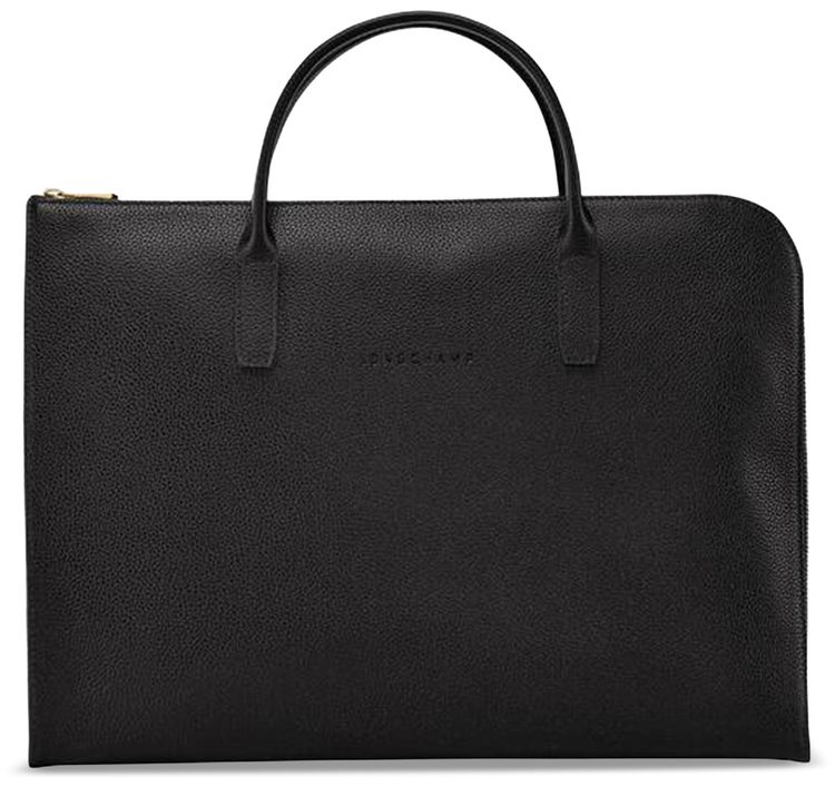 Longchamp Le Foulonne S Briefcase Black