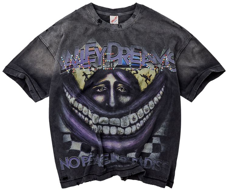 Vale Forever Smiley Face Tee Black