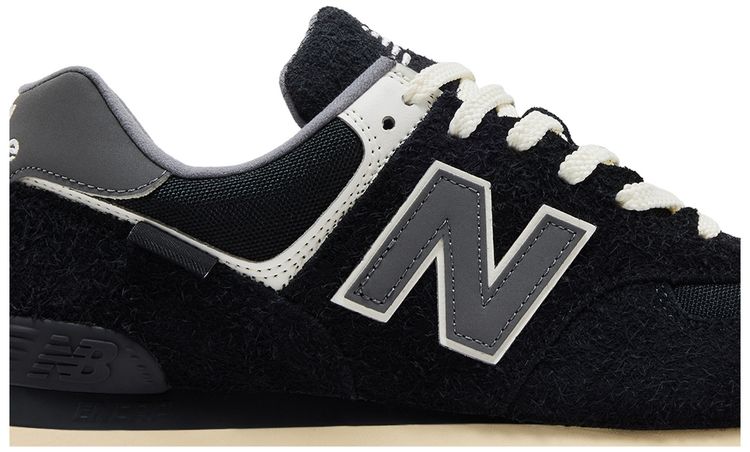 New Balance 574 Black Cordura Suede