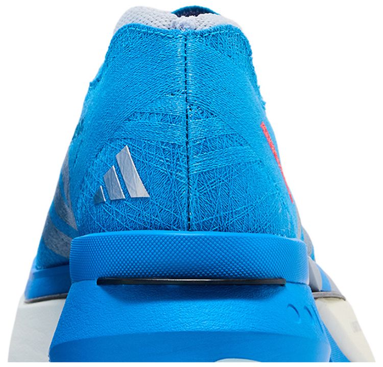 adidas Adizero Prime X3 Strung Solar Blue Silver Metallic Lucid Red