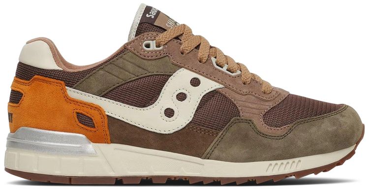 Saucony Shadow 5000 Brown Green Orange