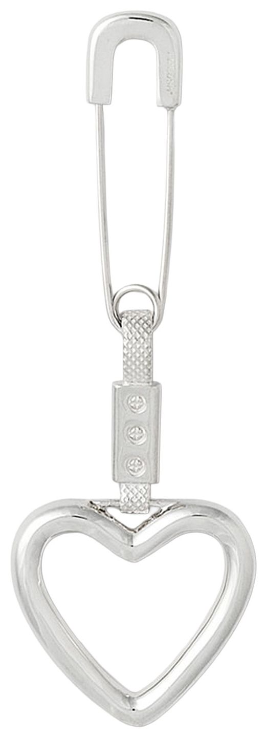 Ambush Heart Earring Silver