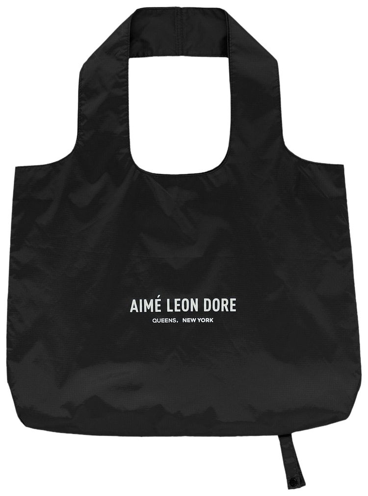 Aime Leon Dore Packable Tote Jet Black
