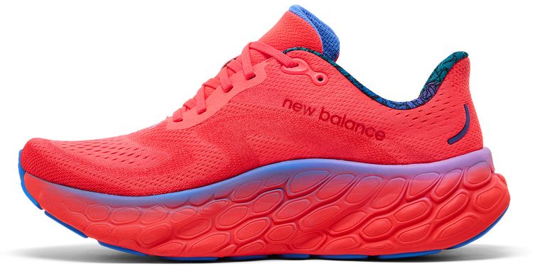 New Balance Fresh Foam X More v4 Electric Red Bright Lapis