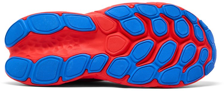 New Balance Fresh Foam X More v4 Electric Red Bright Lapis