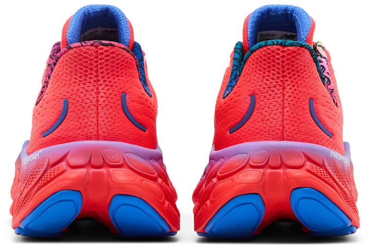 New Balance Fresh Foam X More v4 Electric Red Bright Lapis