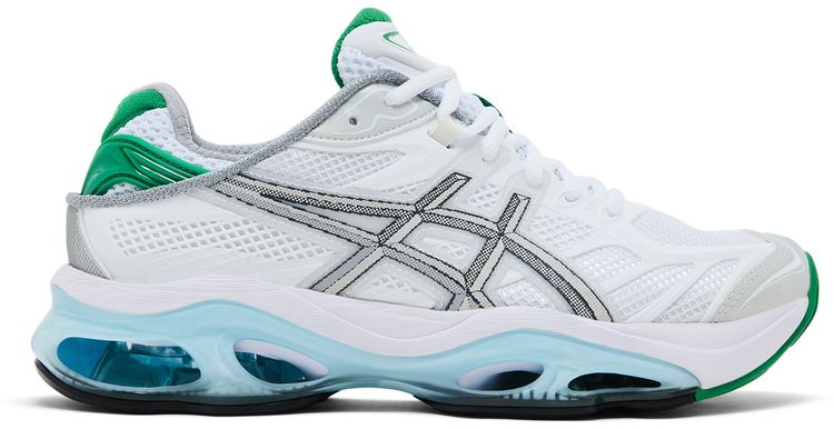 Hidden NY x ASICS Gel Kinetic 20 White Green Blue