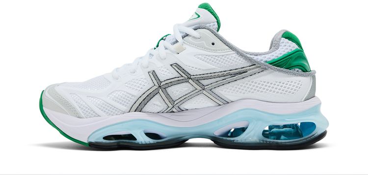 Hidden NY x ASICS Gel Kinetic 20 White Green Blue