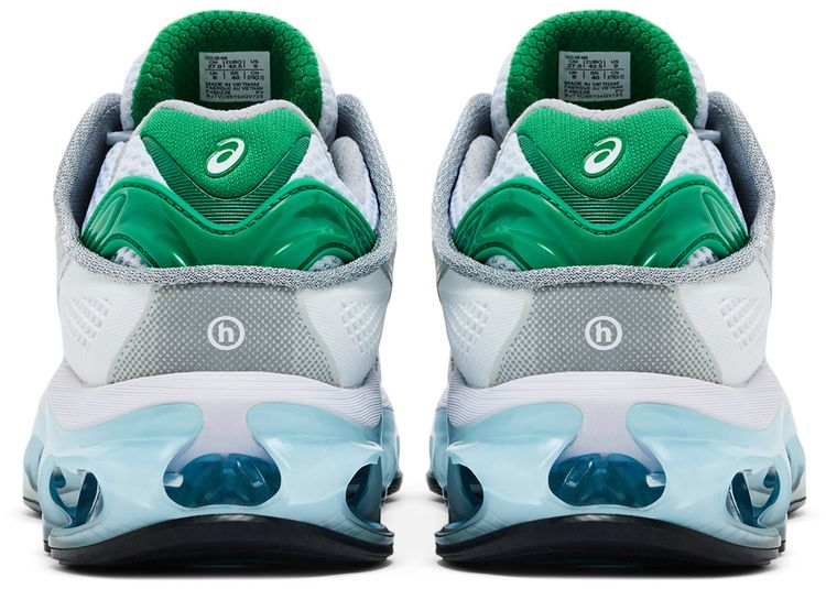 Hidden NY x ASICS Gel Kinetic 20 White Green Blue