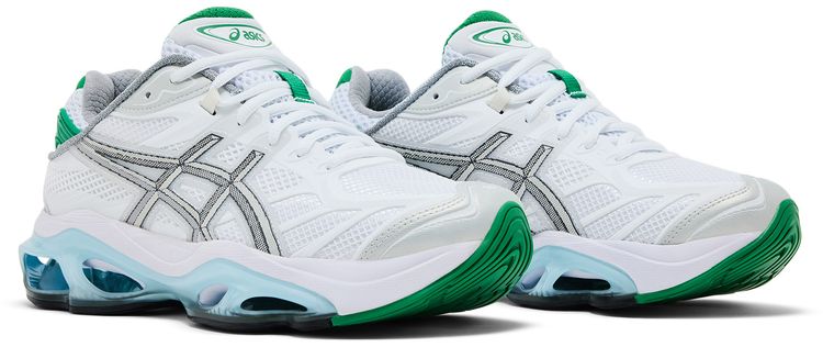 Hidden NY x ASICS Gel Kinetic 20 White Green Blue