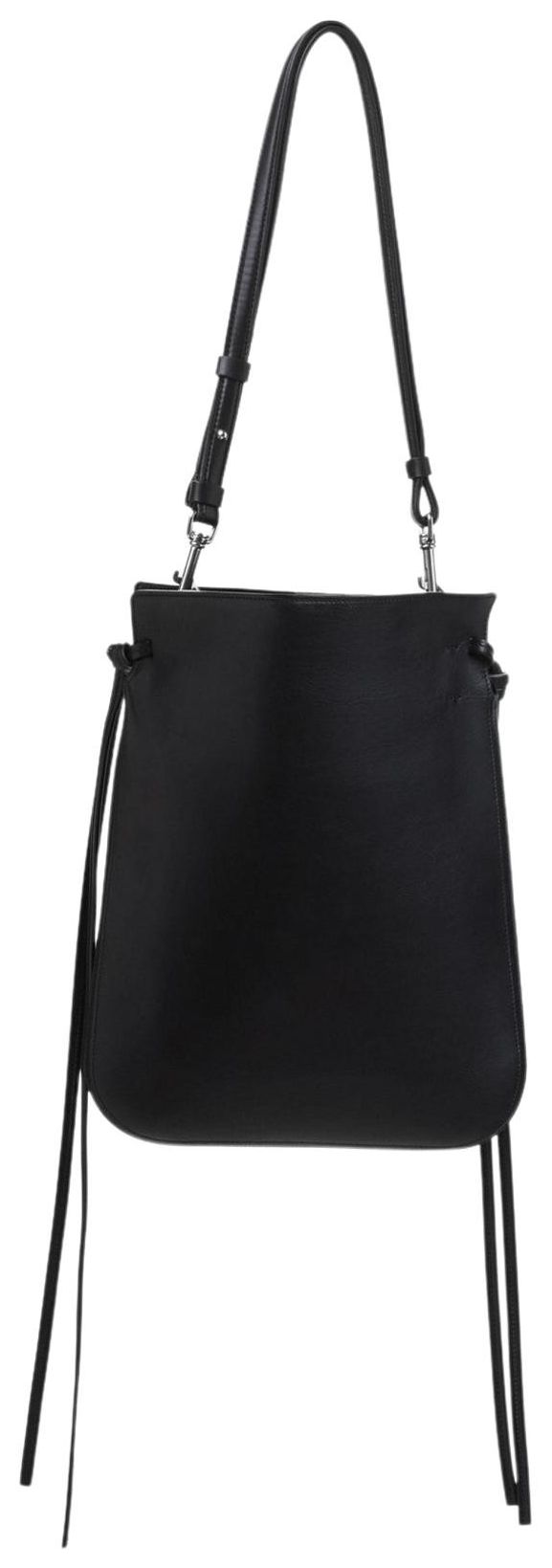 Phoebe Philo Gig Tie Pouch Bag BlackSilver