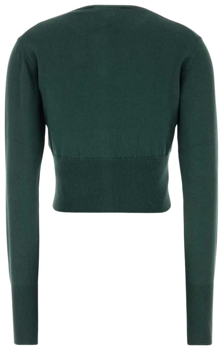 Vivienne Westwood Bea Cropped Cardigan Woodland