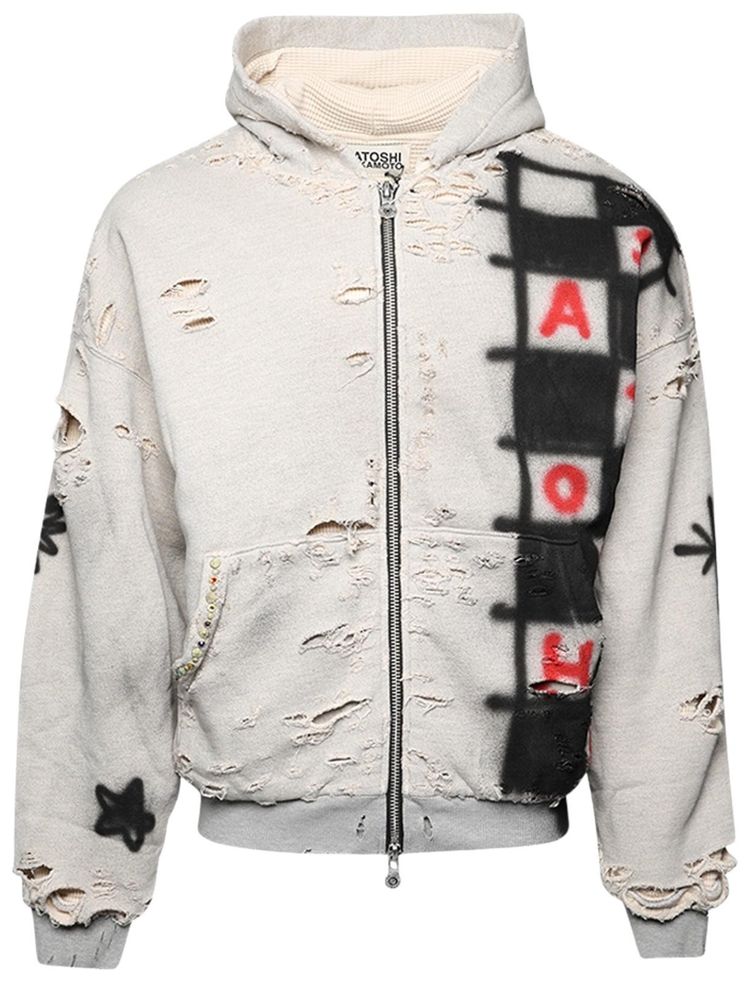 Satoshi Nakamoto Get What I Want Zip Up Heather