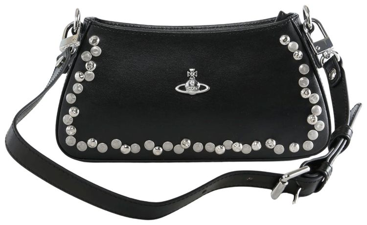 Vivienne Westwood Tasha Shoulder Phone Bag Black