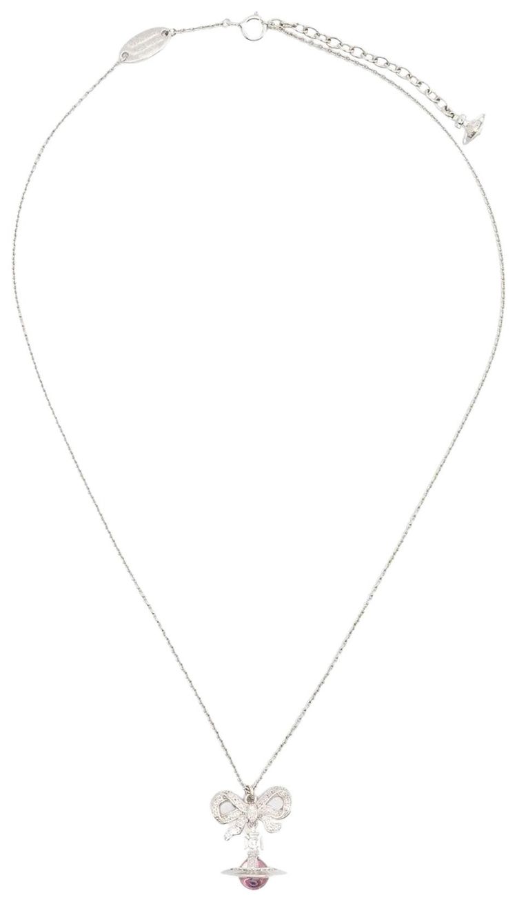 Vivienne Westwood Octavie Pendant PlatinumPink