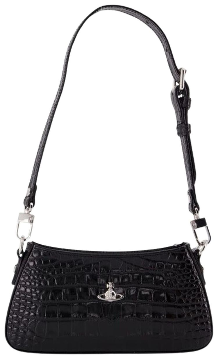 Vivienne Westwood Tasha Shoulder Phone Bag Black