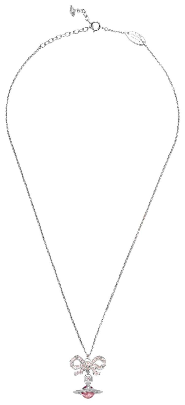Vivienne Westwood Octavie Pendant PlatinumPink