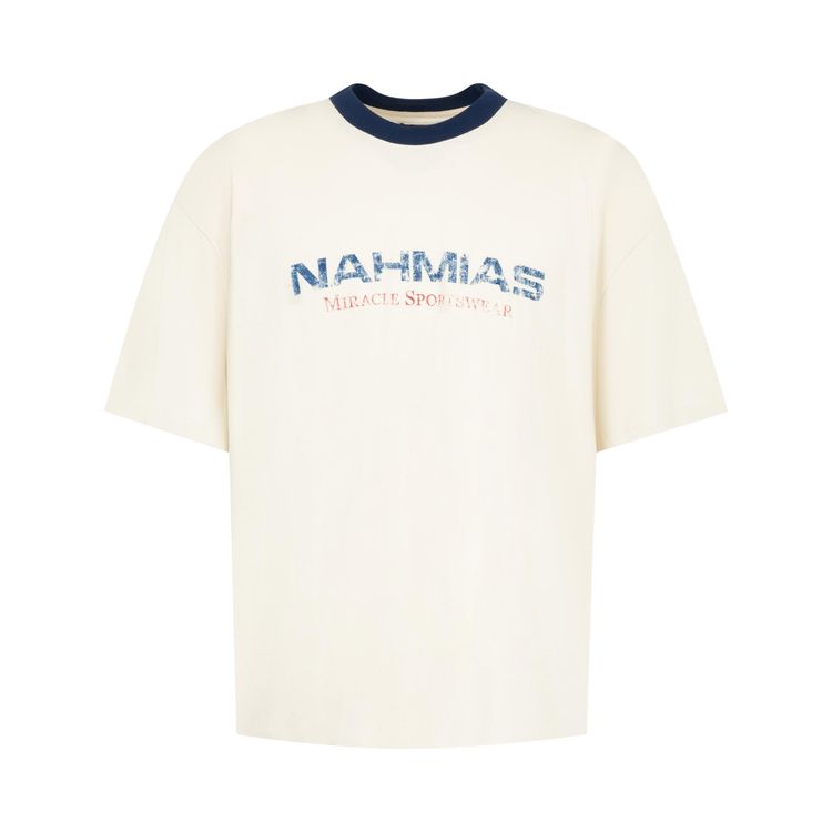 Nahmias Miracle Ringer Tee Egg White Jersey