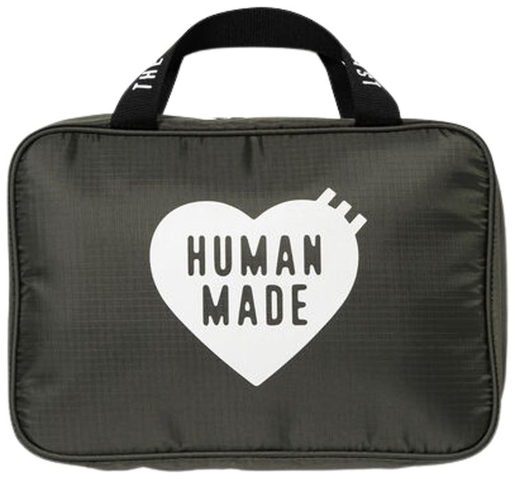 Human Made Organizer Pouch Olive Drab