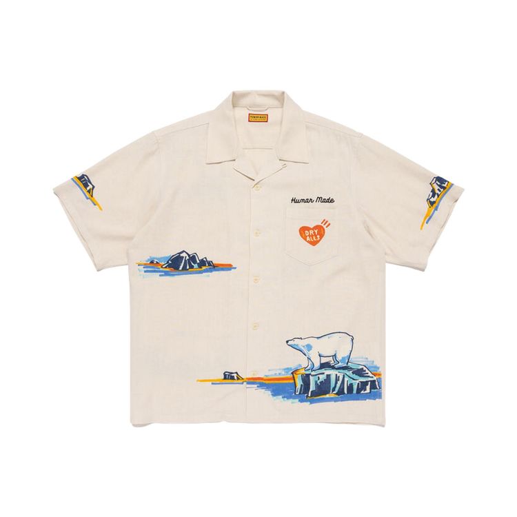 Human Made Printed Shirt White