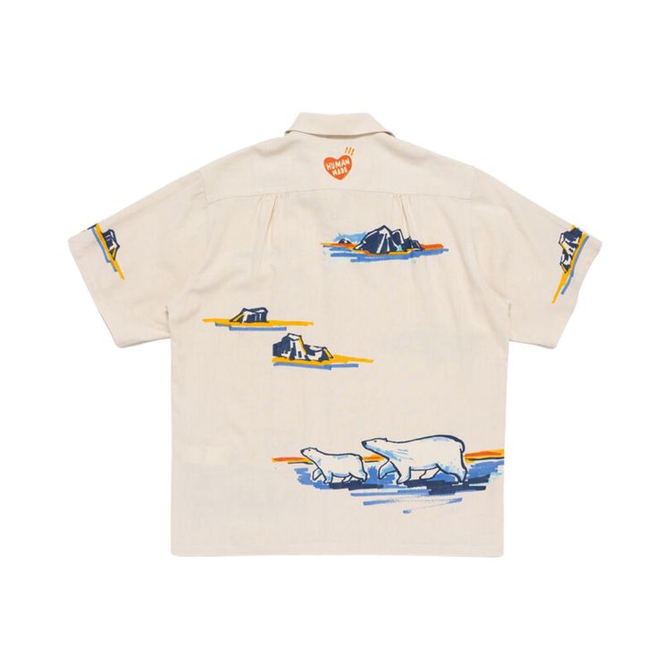 Human Made Printed Shirt White
