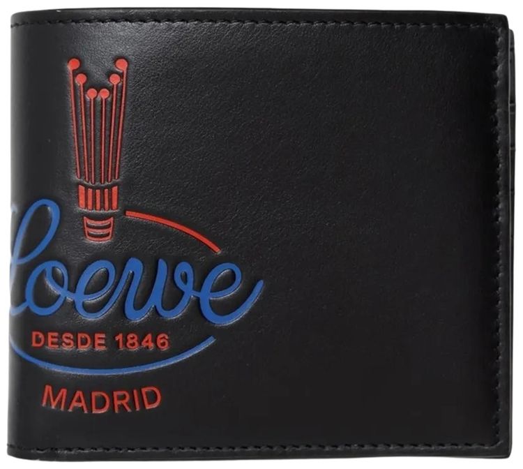 Loewe Bifold Wallet Crown Black