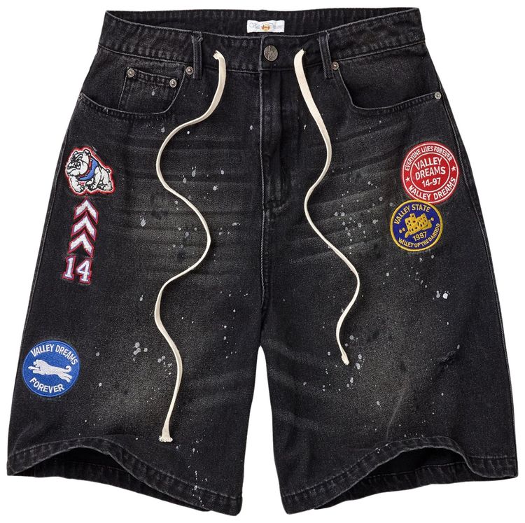 Vale Forever Paradise Jorts Black