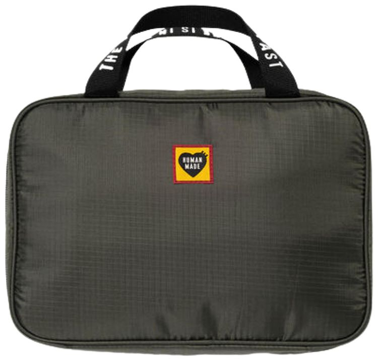 Human Made Organizer Pouch Olive Drab