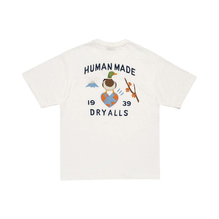 Human Made Graphic T Shirt White