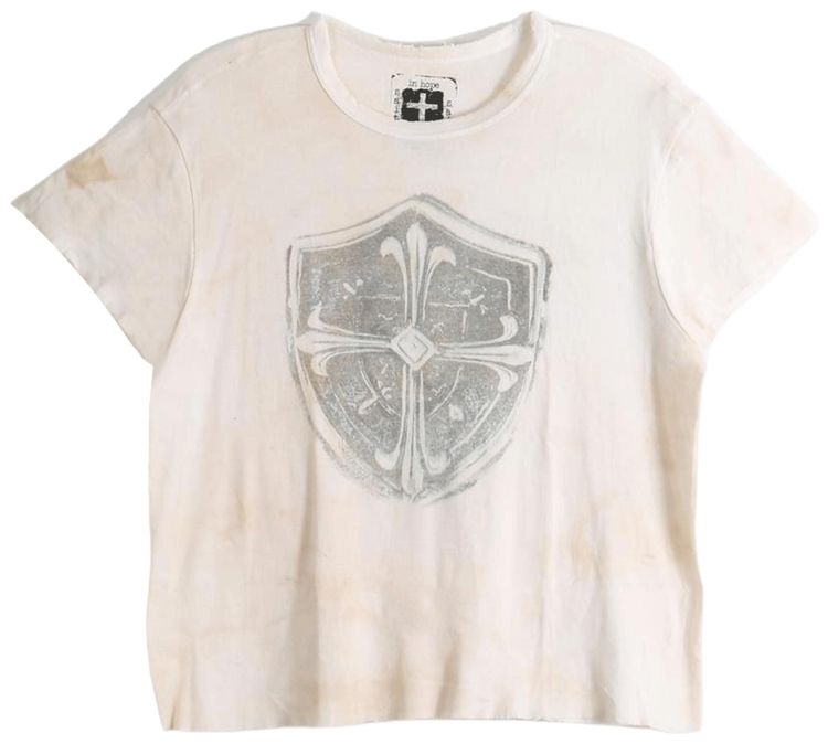 SAITOS Faded Crusade Tee Cream