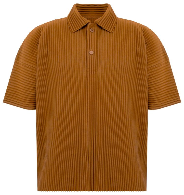 Issey Miyake Polo Venice Boat Brown