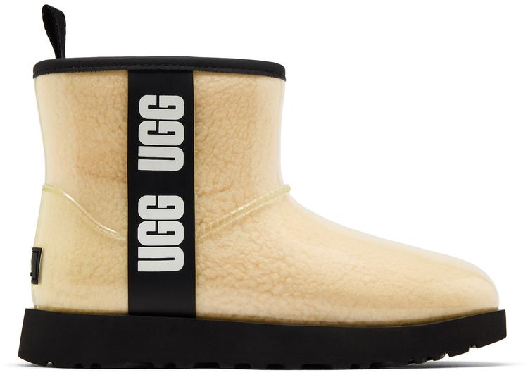 UGG Wmns Classic Clear Mini Natural Black
