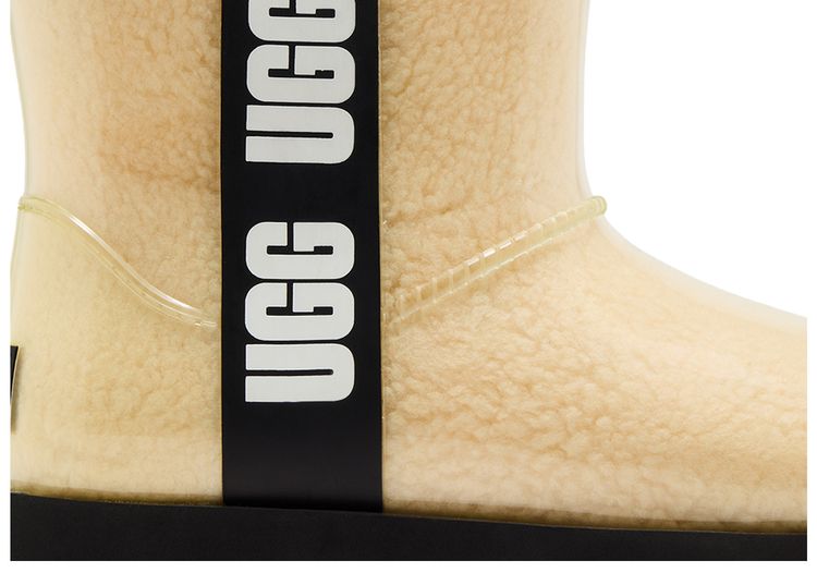 UGG Wmns Classic Clear Mini Natural Black