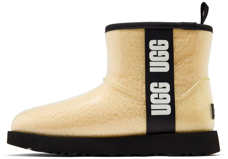 UGG Wmns Classic Clear Mini Natural Black