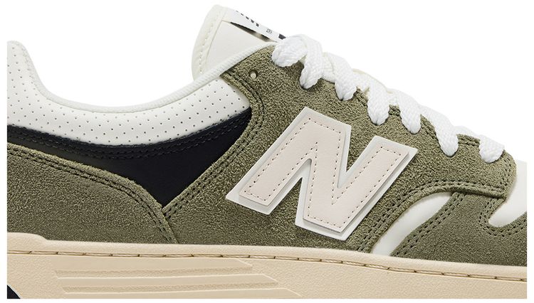 New Balance 480 Dark Olivine Sea Salt