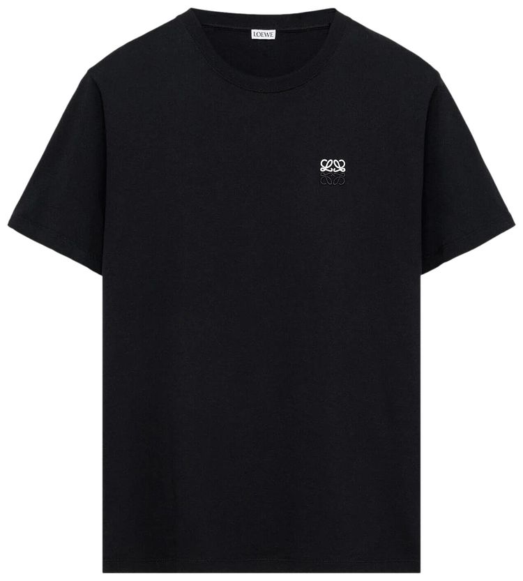 Loewe Regular Fit T Shirt Black