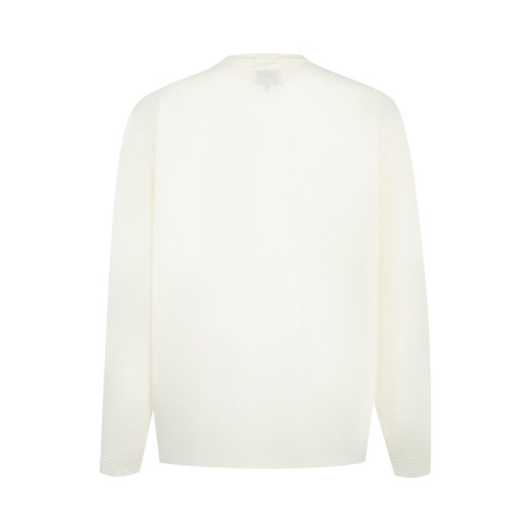 Rhude Winter 91 Rallye Long Sleeve Slub Tee WhiteBlackBlue