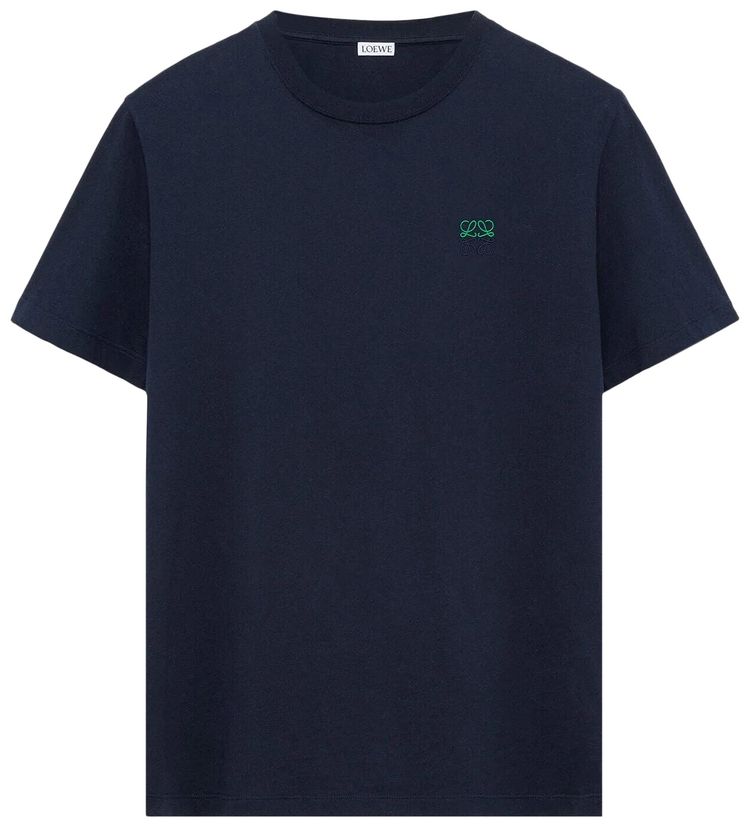 Loewe Regular Fit T Shirt Dark Navy