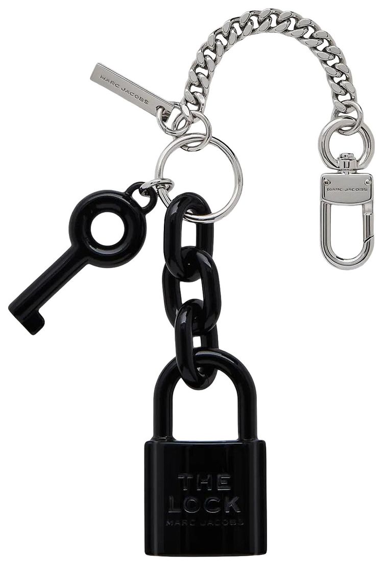 Marc Jacobs The Lock Charm Black