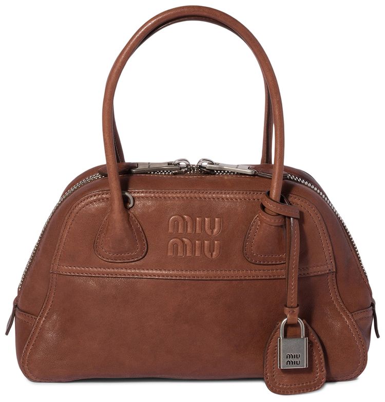Miu Miu Nappa Aviator Bauletto Palissandro