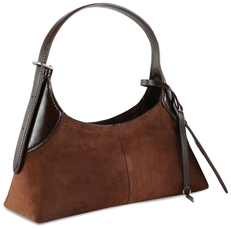 Marc Jacobs The Small Belted Sack Bag Dark Brown
