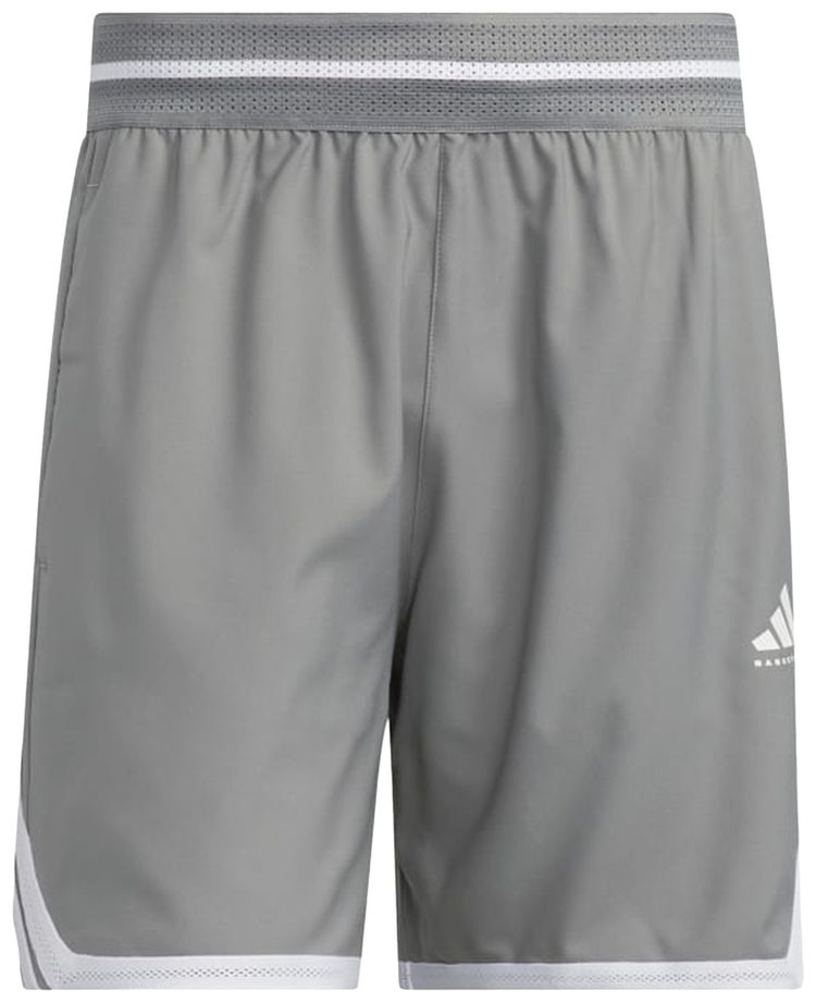 Adidas Crazy Lite Shorts Grey Three  White