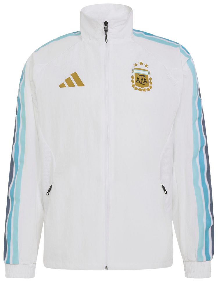 Adidas Argentina Home Anthem Jacket White